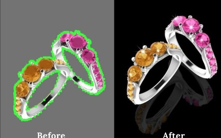 Jewelry Image Editing Service